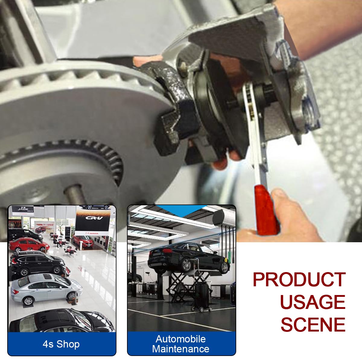 Mua Car Brake Caliper Press Tool, 360° Rotation Auto Swing Ratchet ...