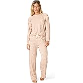 PJ Salvage Women's [Amazon Exclusive] Butter Jersey 2-piece Pj Set