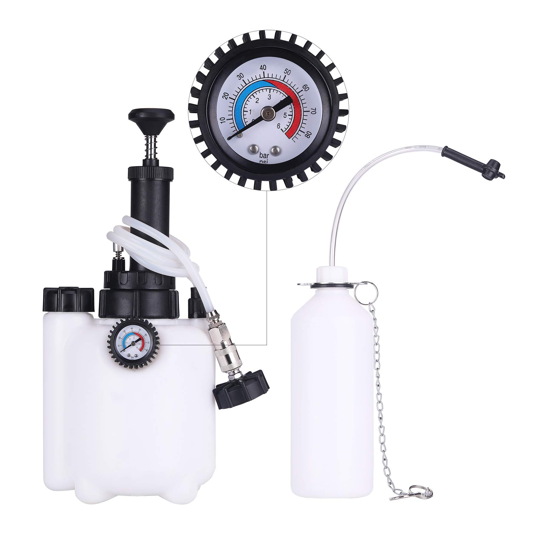 Buy Sfeomi 3L Capacity Brake Bleeding Kit with Hand Brake Fluid Bleeder