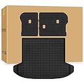 SANBAN-AXE Cargo Mats Trunk Backrest Cargo Liner Fit for Kia Sportage Gasoline 2023 2024 2025 2026 TPE All Weather Protection Fit Kia Sportage Accessories