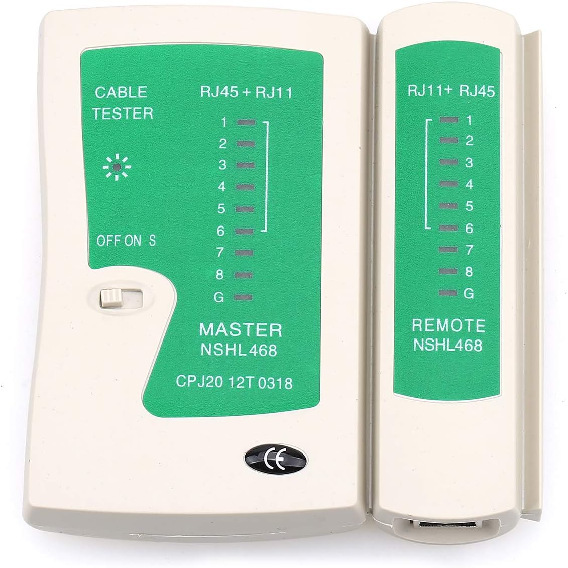 Cruiser NSHL468 RJ45 RJ11 RJ12 CAT5 CAT 6 UTP Network LAN Cable Tester