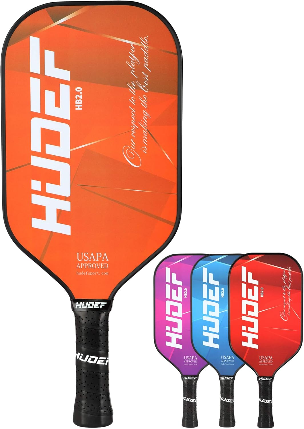 HUDEF Pickleball Paddle, Pickleball Paddles Set, USAPA Approved