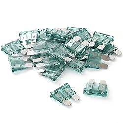 (25Pcs) 1 Amp Standard Car Fuses, 1A Automotive