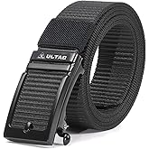 ULTAC Concealed Carry Belt for Men,Ratchet Tactical Gun Belt-Nylon EDC CCW Work Belt with Automatic Slide Buckle