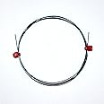 Nitinol Shape Memory Super Elastic Wire (0.5 mm = 0.02", 5 Feet)