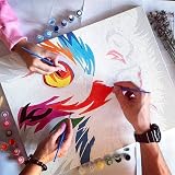 Kaieteur Painting by Numbers Kit 16x20inch DIY Canvas for Adults Kids view 5