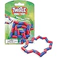Twistle Double Twist Fidget Sensory Toy - Red and Blue