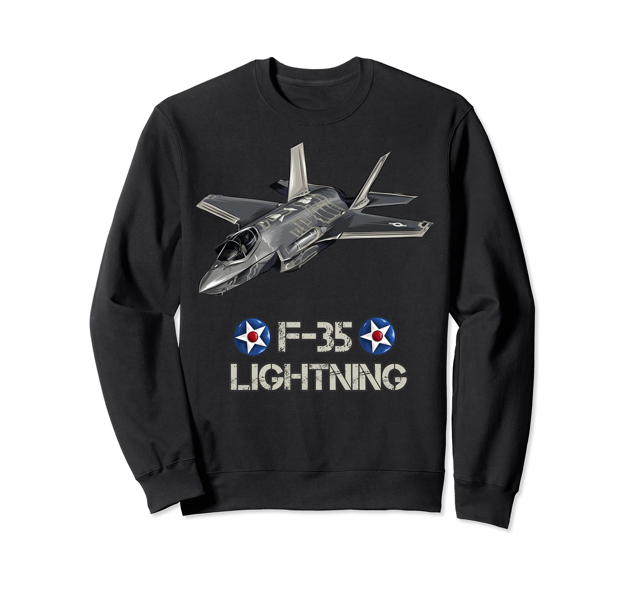 American Aircraft Stealth Fighter F35 lightning Sweatshirt