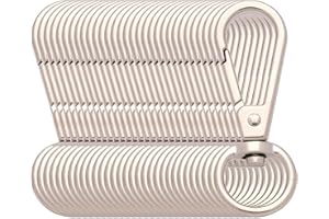 BIKICOCO 1/2'' Swivel Trigger Bolt Snap Hook Lobster Claw Clasp Spring Loaded Clip, O-Ring Ended, Silver - Pack of 30