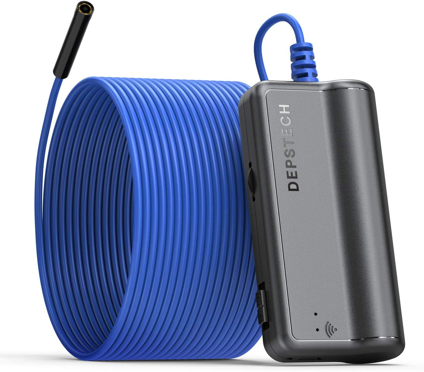 DEPSTECH 1200P Semirigid Wireless Endoscope, 2.0 MP HD WiFi Borescope