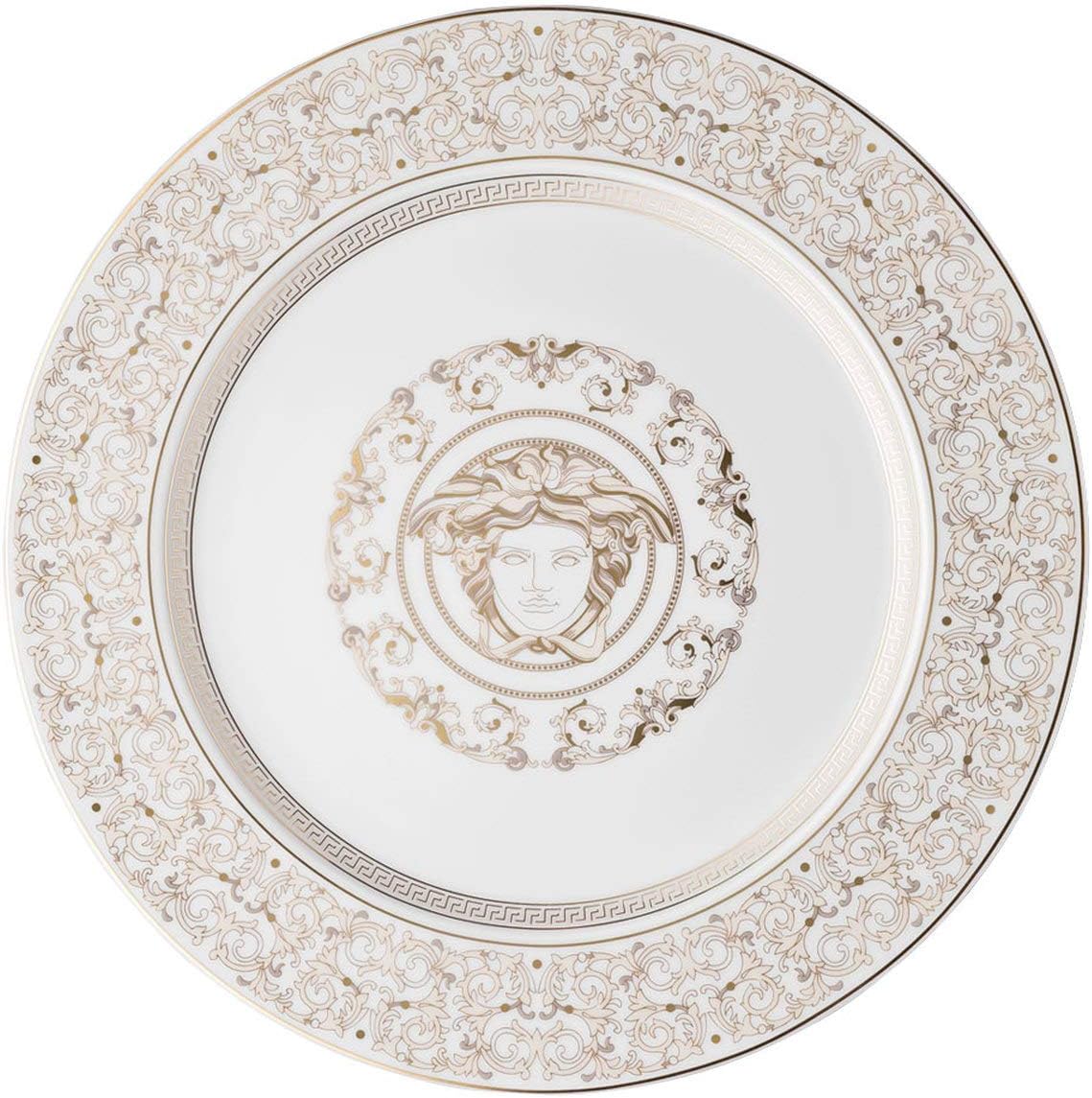 Rosenthal Versace Medusa Gala service/Charger Plate 12" in box with Certificate