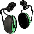 3M PELTOR X Series Earmuff, X1P51E, Full Brim Hard hat Attached electrically Insulated Green