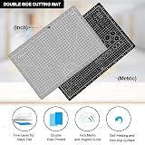 Headley Tools 12 x 18 Inch Self Healing Cutting Mat Dual Sided 3mm A3 view 4