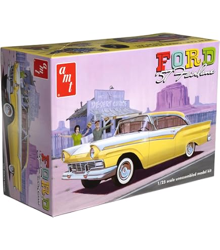 Amazon.com: Revell Level 5 Model Kit Lincoln Mark VII LSC Pro