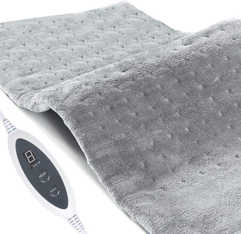Heat Pad, RUEOO Electric Heating Pad Warm for Pain Relief 18''*30