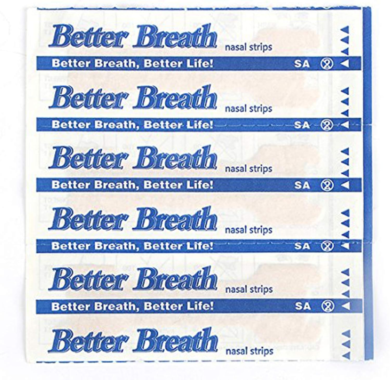 100 Count Nasal Strips Breathe Easy Stop Snoring Help Sleeping (66mm*19mm), 100 Count (Pack of 1)