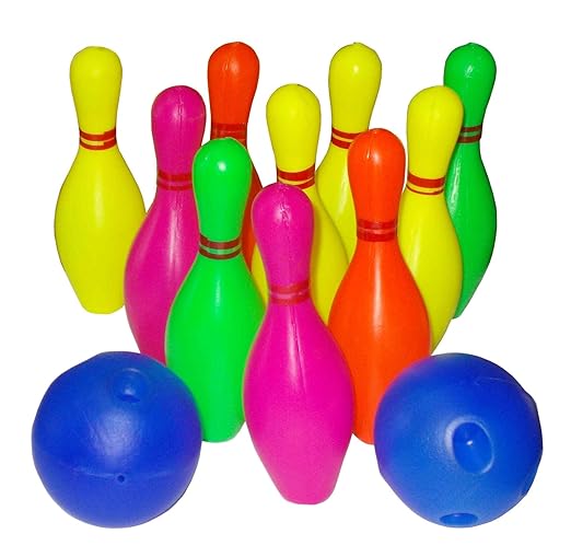 Buy Kotak Sales Kids Bowling Game Set 10 Bottles 2 Balls Fun Play