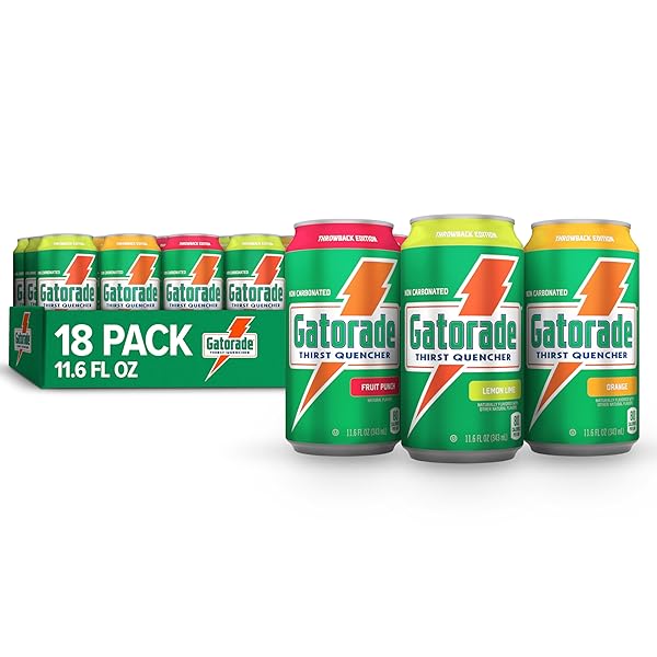 GATORADE THIRST QUENCHER, 3-FLAVOR VARIETY, 12 FL OZ...
