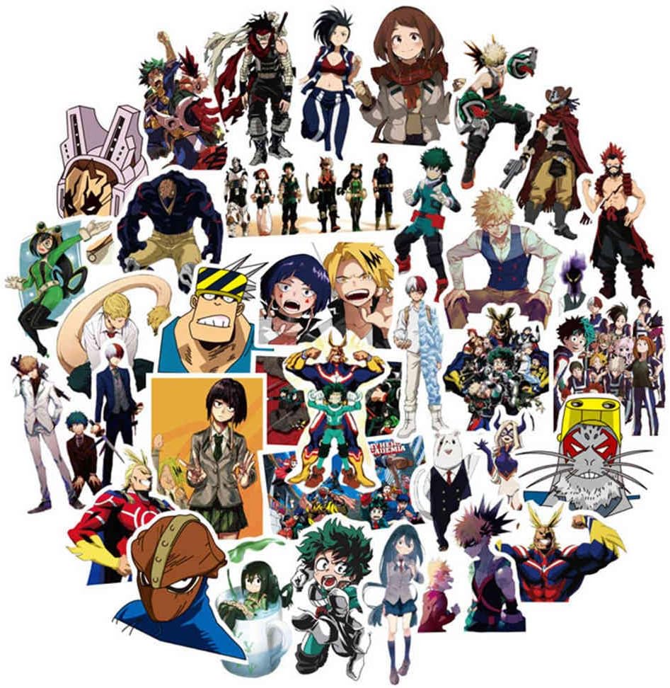 Anime Janpanese Stickers Laptop Sticker Waterproof Vinyl Stickers Decal for Fans