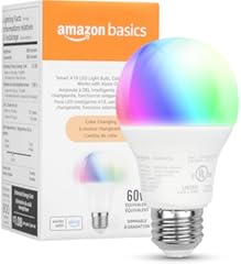 Amazon Basics Smart A19 LED Color Bulb