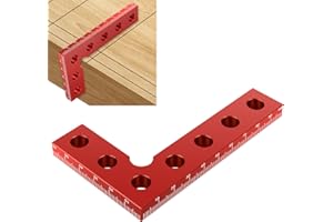 4 Inch Framing Square Carpenter Square, Precision Aluminum Framing and Woodworking Square, Mini Portable L Ruler, Right Angle