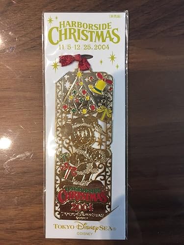 Amazon Co Jp 未開封 非売品 東京ディズニーシー 04年ハーバーサイドクリスマス限定 しおり ブックマーカー ホビー 通販