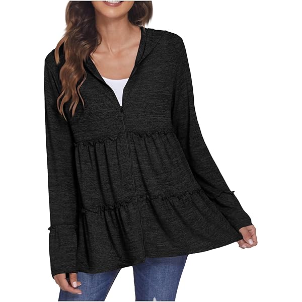 トップス Acka. peplum loose sweat black Black One Sleeve Flare Peplum Top – ICONIC7