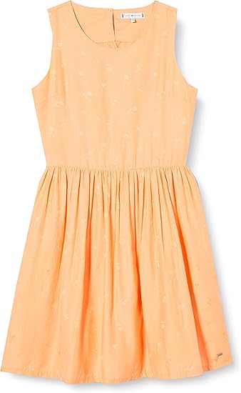 tommy hilfiger orange dress