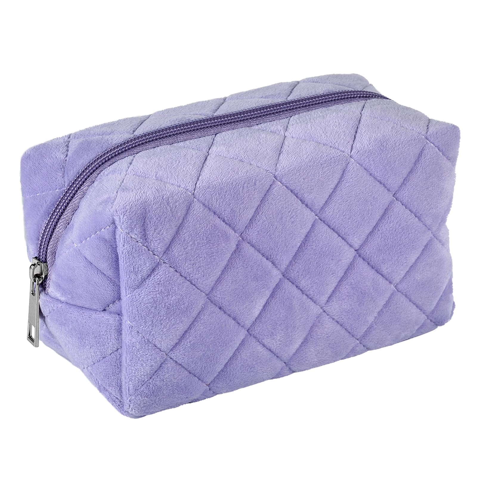 Big Capacity Pencil Bag, Portable Office Stationery for Middle High School College Students, Girls Gifts (Purple)