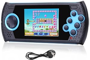 LUHYAUAN 16 Bit Handheld Game for Kids Built-in 230 HD Classic Retro Video Games USB Rechargeable 3.0 Inch Childrens Travel Electronics Toys Portable Gaming Player System Gift for Boys Girls Ages 4-8-12