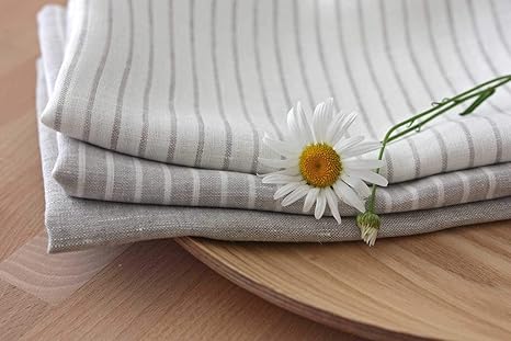 Alemira Geschirrtücher, Leinen, Weiß