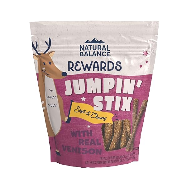 NATURAL BALANCE LIMITED INGREDIENT REWARDS JUMPIN’ STIX, GRAIN-FREE...