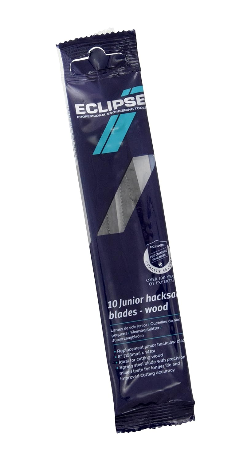 Eclipse 71114R Junior Hacksaw Blades Wood, 6" Blade, 14 Teeth per