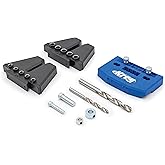 Kreg Dowel Jig Kit, Woodworking Doweling Jig, KHJD345 | Doweling Guide Kit with Removable Drill Guides, No-Measure Doweling Jig for Benchtop and Workshop Projects