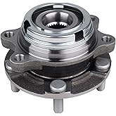 PAROD 513310 Front Wheel Hub & Bearing Assembly Front Compatible with Nissan Murano 2003-2007, Quest 2004-2009 5Lugs