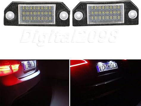 ford focus number plate bulb