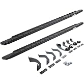 Go Rhino RB30 Running Boards &amp; Brackets | Galvanized Steel, Protective Bedliner Coating | 69643687T | Fits 2022-2024 Toyota Tundra Crew Max Pickup