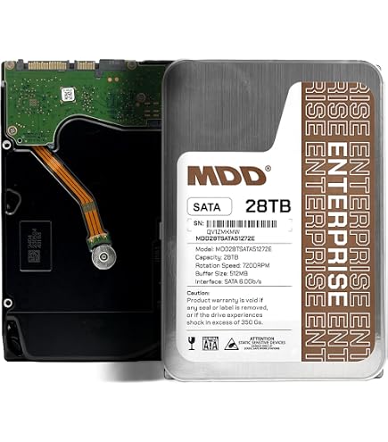 Amazon.com: MDD (MDD26TSATA51272E) 26TB 7200RPM 512MB Cache SATA