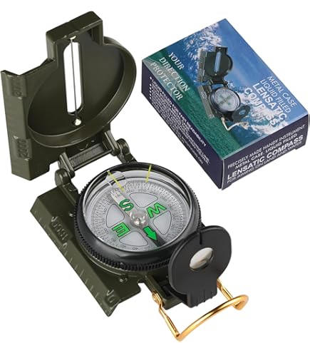 Amazon.com : Cammenga 3HJP Tritium Compass : Sport Compasses
