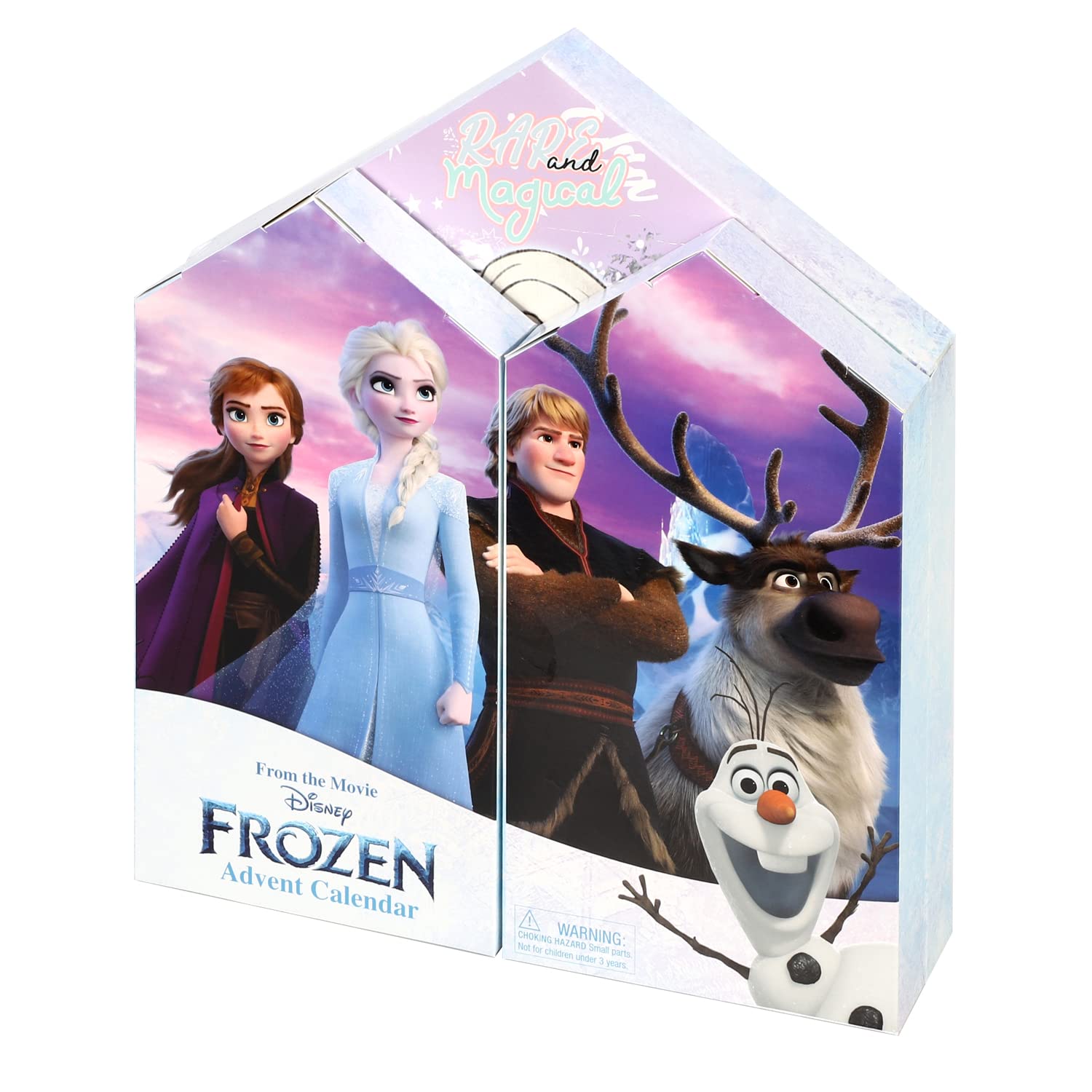 Frozen Advent Calendar Creative Art & Craft Stationery Set Kids Xmas Christmas Countdown Xmas Fun