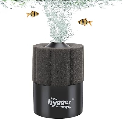 hygger Aquarium Sponge Filter Internal Foam with Ceramic Balls 5-91L