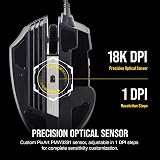Corsair Scimitar RGB Elite MOBA MMO Gaming Mouse 18000 DPI Optical view 7