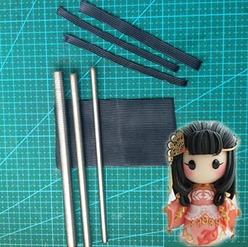 Amazon Co Jp プロの粘土彫刻髪テクスチャツール 人形手作りツール3ピースを作るための特別なテクスチャ効果ツール Diy 工具 ガーデン