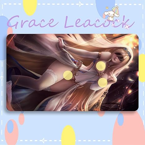 Amazon Graceleacock カードゲームプレイマット 遊戯王 プレイマット ゴブリンスレイヤー 剣の乙女 Tcg万能 収納ケース付き アニメ 萌え カード枠なし 60cm 35cm 0 3cm トレカ 通販