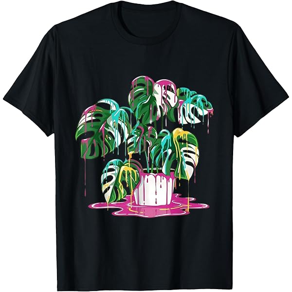 Echeveria エケベリア　Tシャツ　a tee Amazon.com: Monstera Varieties Albo Deliciosa Thai Con Aroid Plant