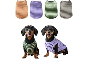 COOHAMS Dog & Cat Shirts for Small & Medium Pets, Lightweight Waffle Fabric Puppy Clothes, Breathable Shirt for Chihuahua, Yo