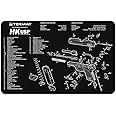 TekMat Original 11" x 17" - 1/8" Thick Oil Resistant Non-Slip Waterproof Scratchproof Washable Handgun Maintenance & Cleaning Mat for use with Heckler & Koch