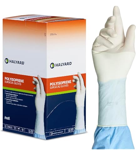 Amazon.com: HALYARD Surgical Gloves Sterile Polyisoprene