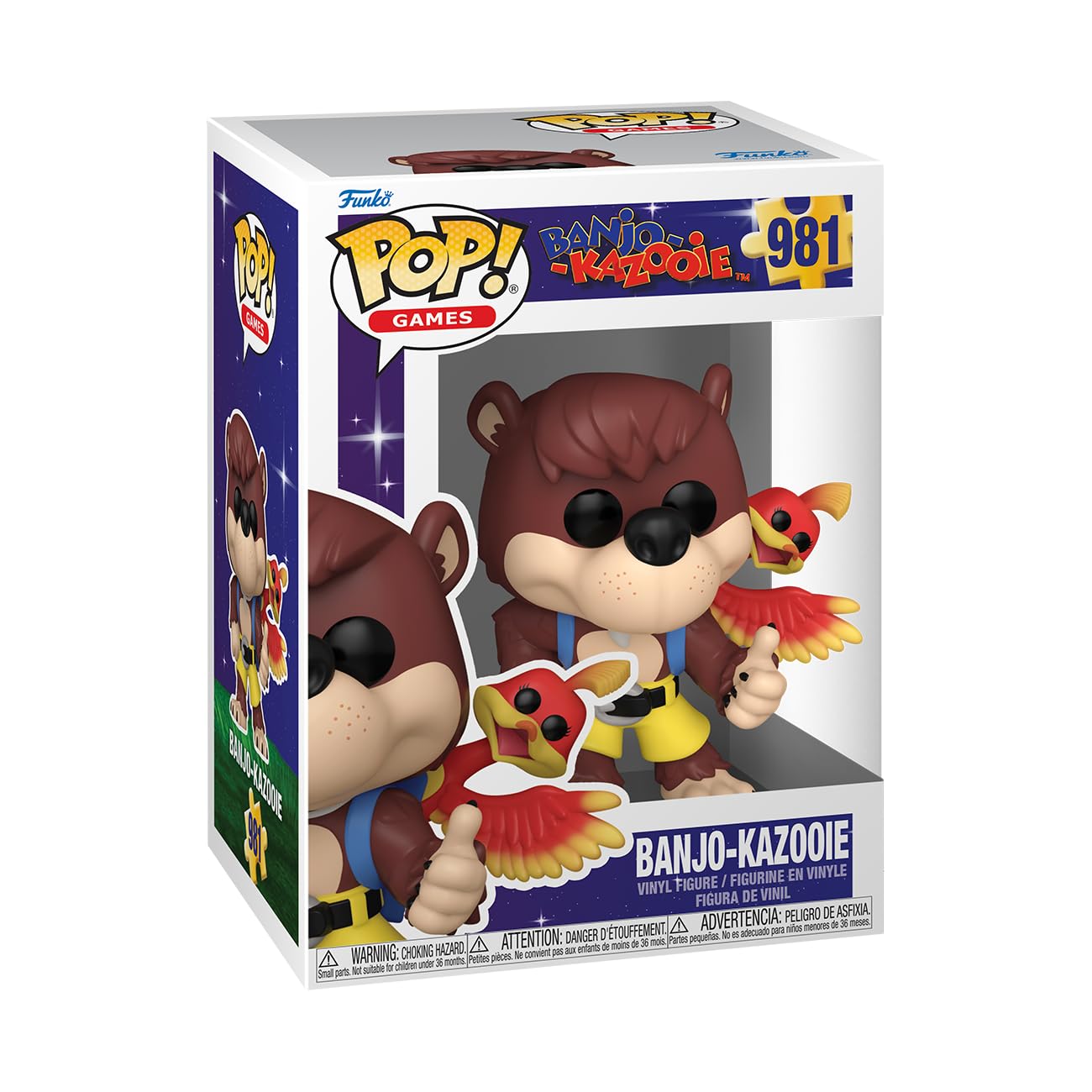Funko POP! Games: Banjo Kazooie - Collectable Vinyl Figure - Gift Idea - Official Merchandise - Toys For Kids & Adults - Model Figure for Collectors and Display