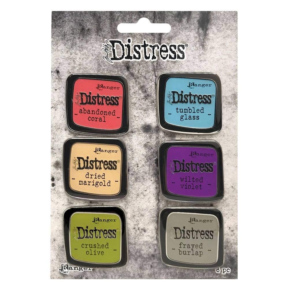Ranger Tim Holtz-Distress Set 3, Various, 6 pins